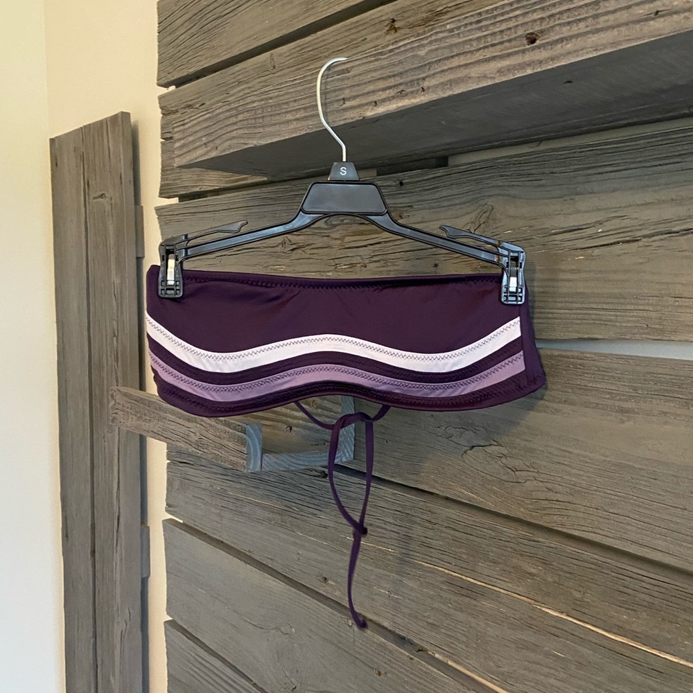 strapless swim suite